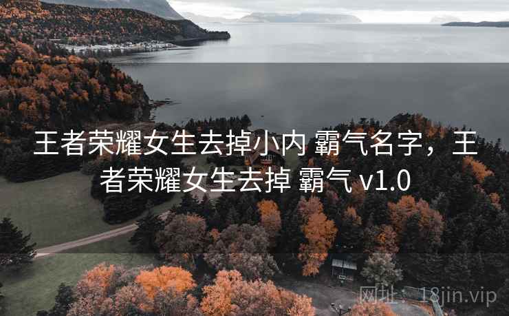 王者荣耀女生去掉小内 霸气名字，王者荣耀女生去掉 霸气 v1.0
